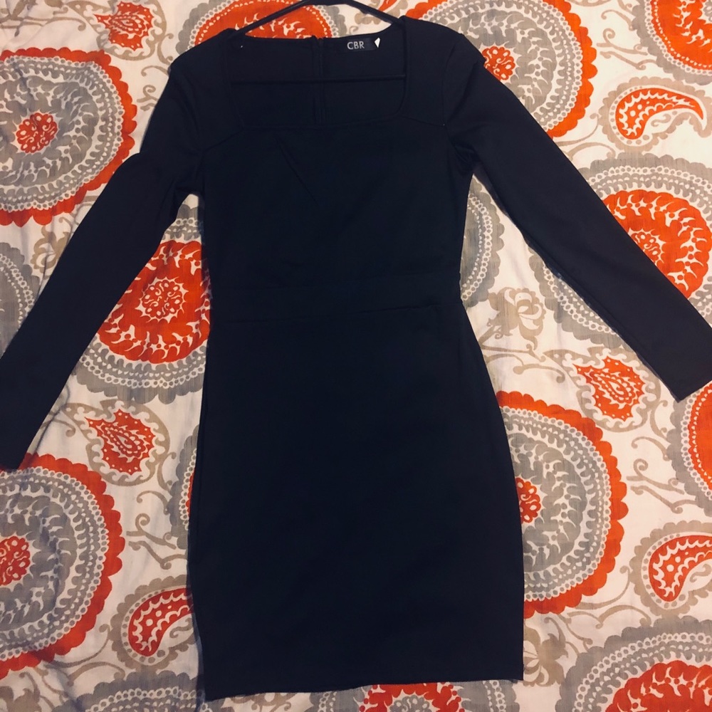 Mini black dress